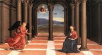 Raphael - The Annunciation, Oddi altar, predella